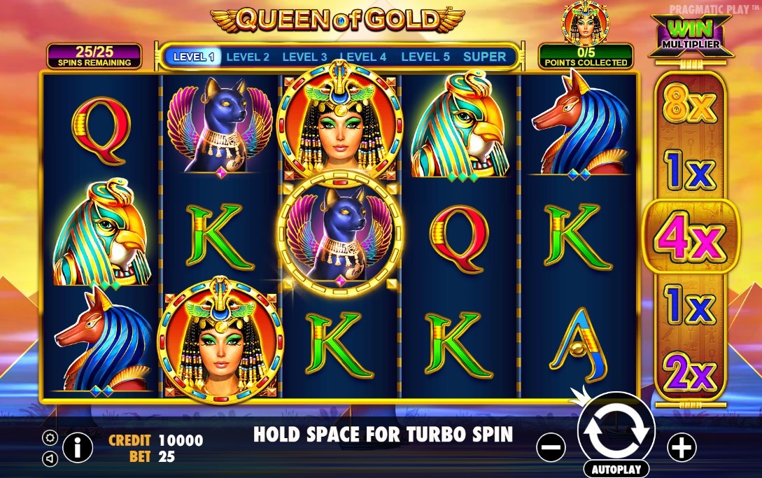 Queen of Gold Slot